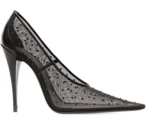 Anja Pumps mit Strass 115mm - Schwarz