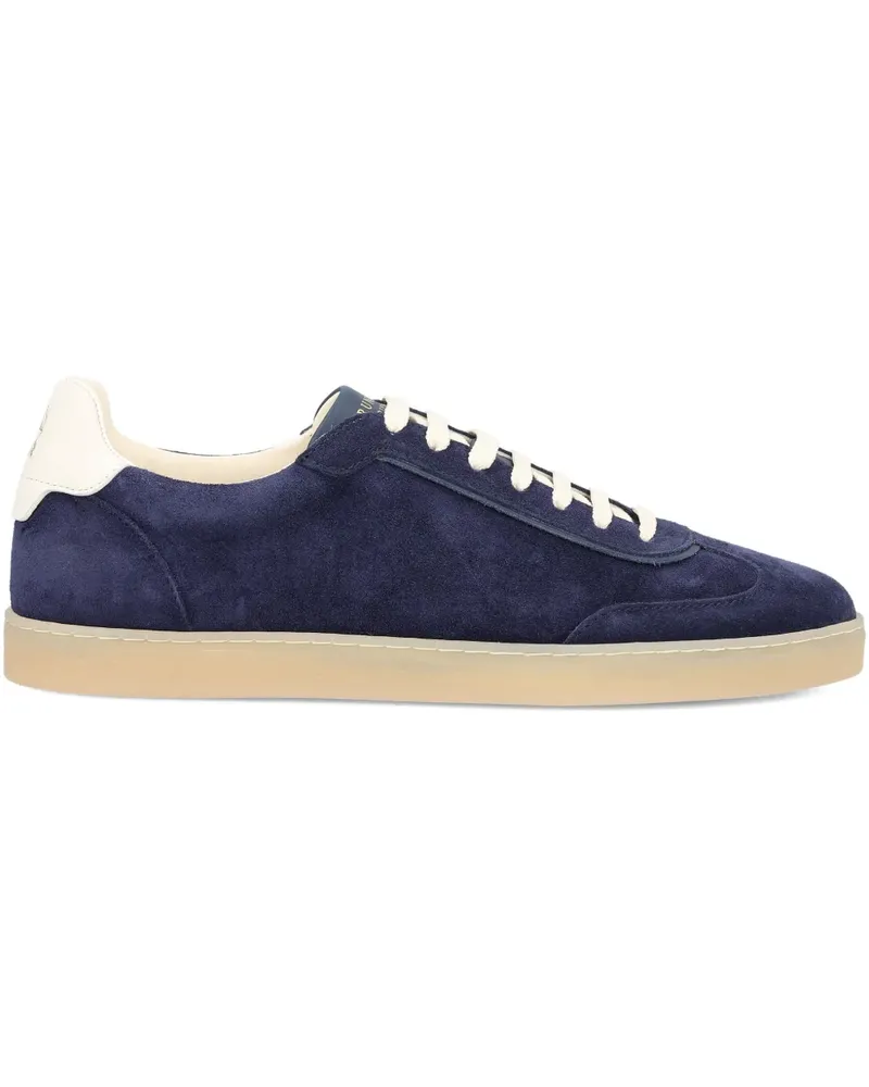 Brunello Cucinelli Sneakers aus Wildleder - Blau Blau