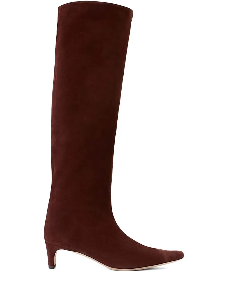 STAUD Stiefeletten mit spitzer Kappe 55mm - Rot Rot