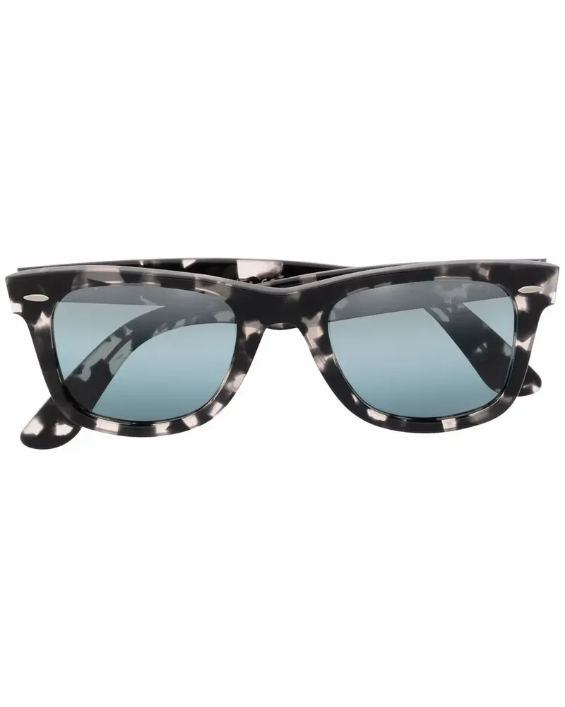 Ray Ban Sonnenbrille in Schildpattoptik - Schwarz Schwarz