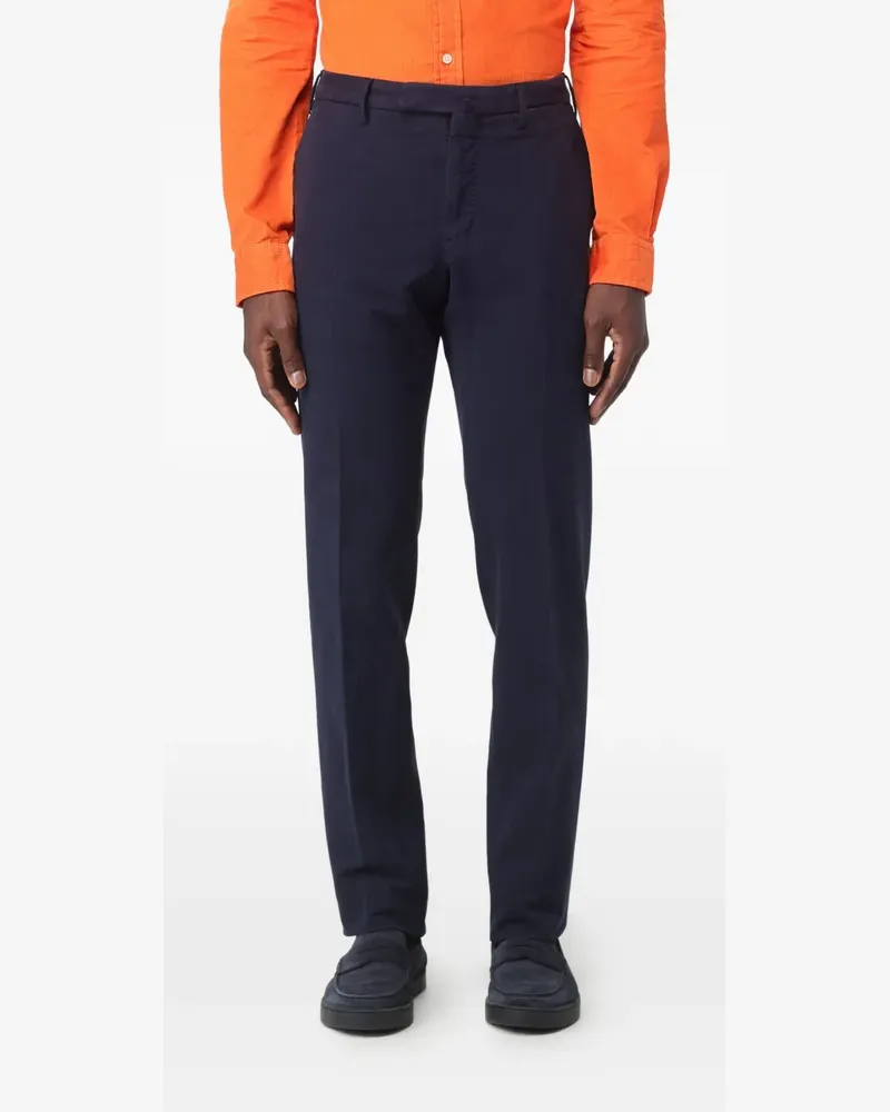 Incotex belt loop trousers - Blau Blau