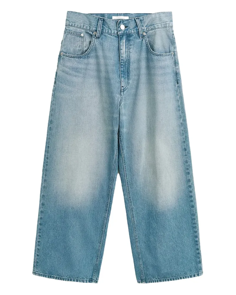 Sunflower logo-patch jeans - Blau Blau