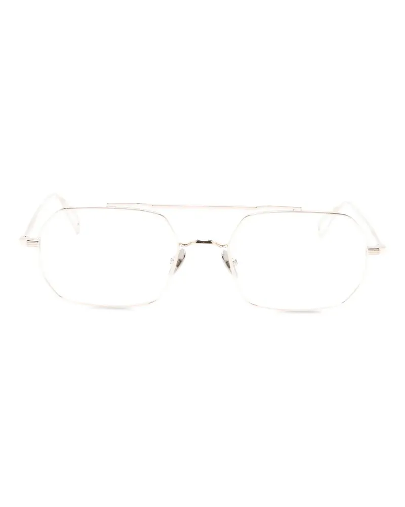 AHLEM Clovis Pilotenbrille - Silber Silber