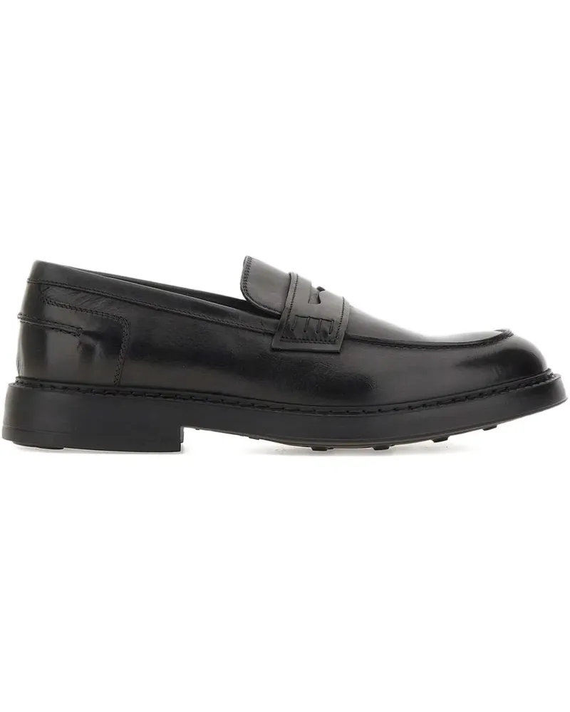 Doucal´s Penny-Loafer aus Leder - Schwarz Schwarz