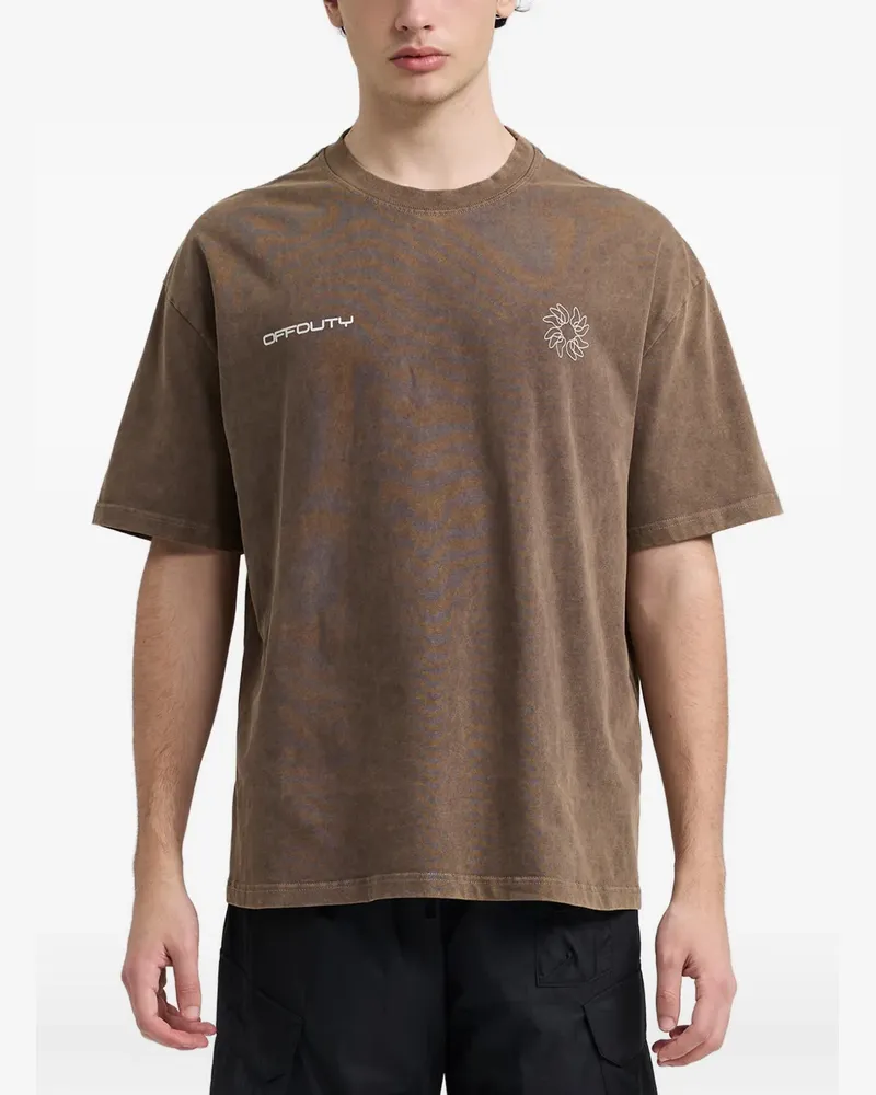 OFF DUTY Future Sun T-shirt - Braun Braun