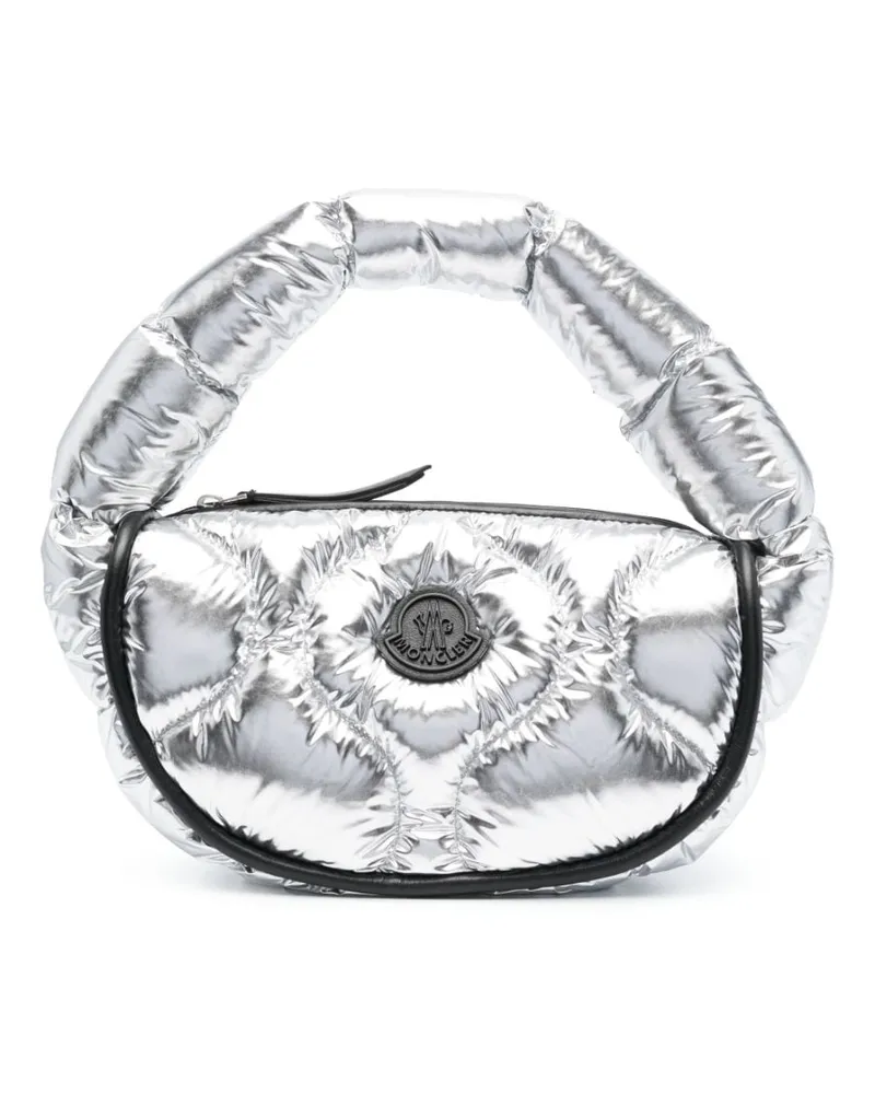 Moncler Gesteppte Delilah Handtasche - Silber Silber