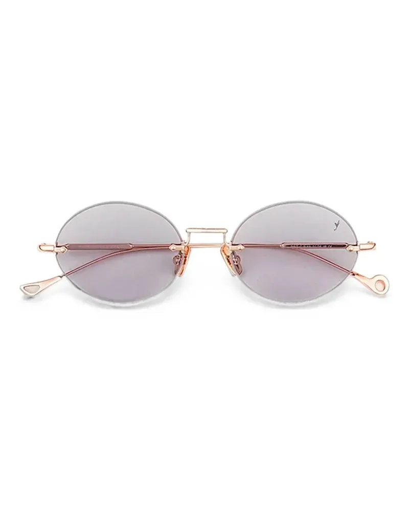 Eyepetizer Met round-frame sunglasses - Gold Gold