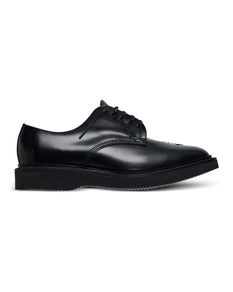 Comme des Garçons Derby-Schuhe mit Stickerei - Schwarz Schwarz