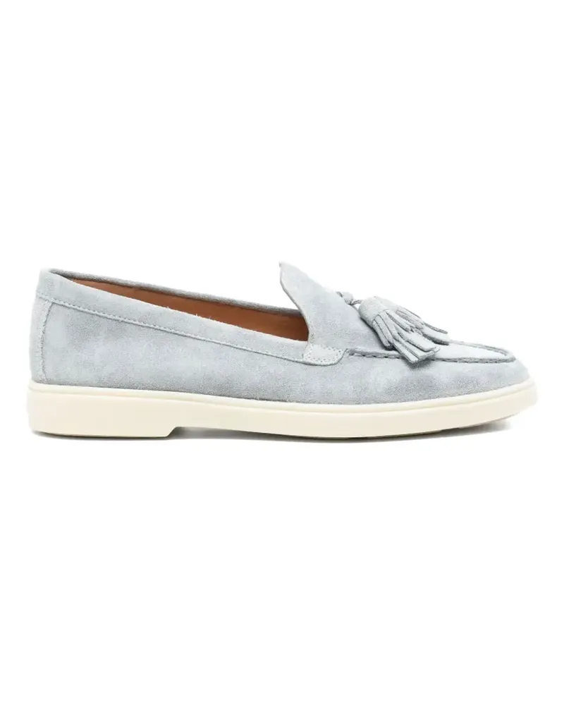 Santoni tassel-detail loafers - Blau Blau