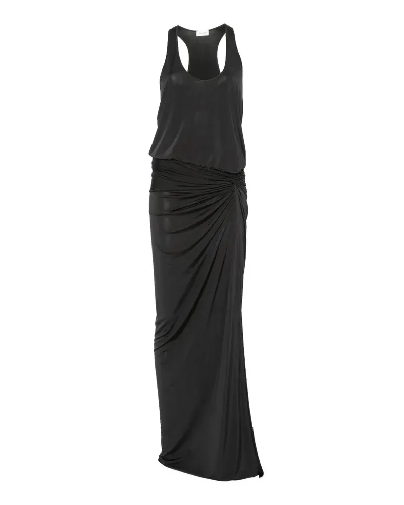 ANDAMANE Juno knot-detail maxi dress - Schwarz Schwarz