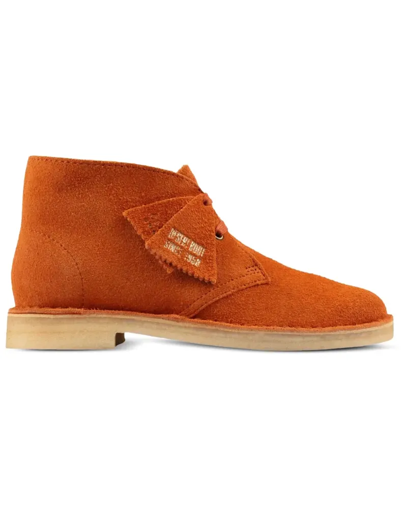 Clarks Ginger Desert-Boots aus Wildleder - Orange Orange
