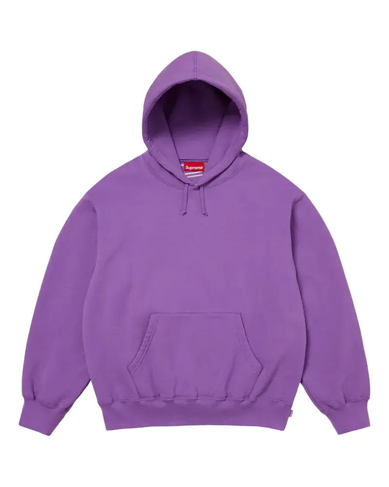 Supreme Being Hoodie mit Logo-Applikation - Violett Violett