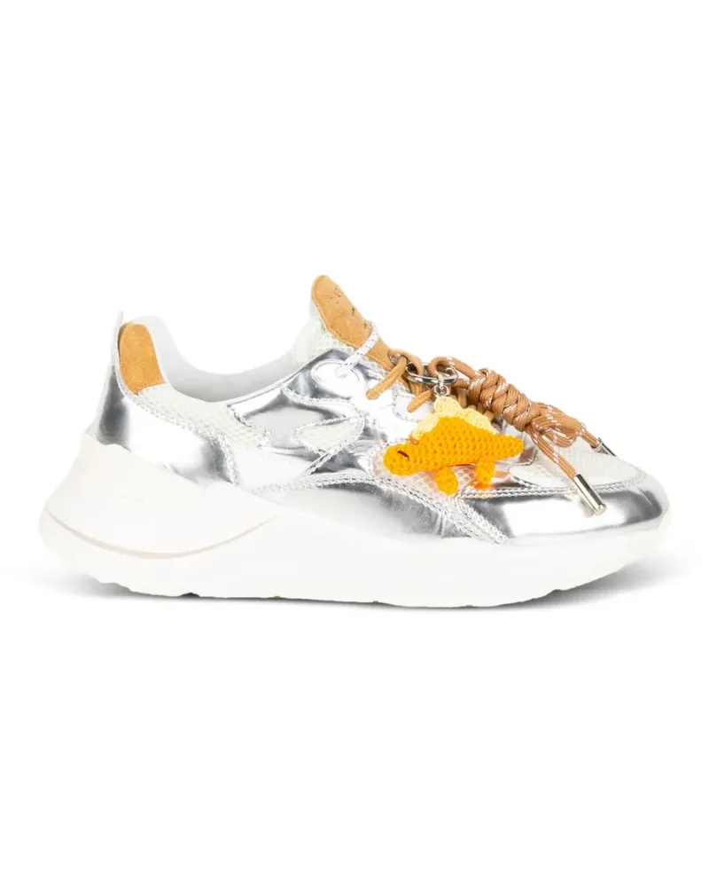 D.A.T.E. Fuga Mirror Sneakers - Silber Silber