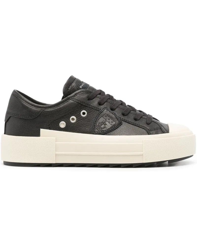 Philippe Model Paris Haute Sneakers - Schwarz Schwarz
