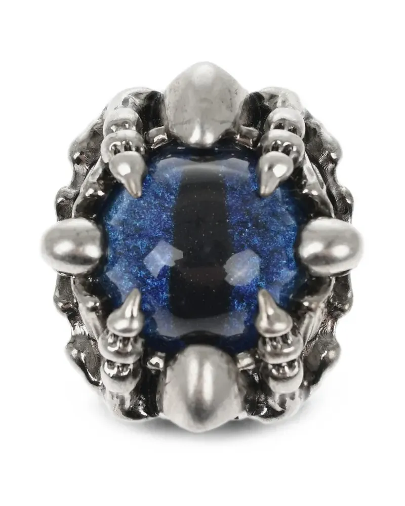 Dsquared2 skull-motif clip-on earring - Silber Silber