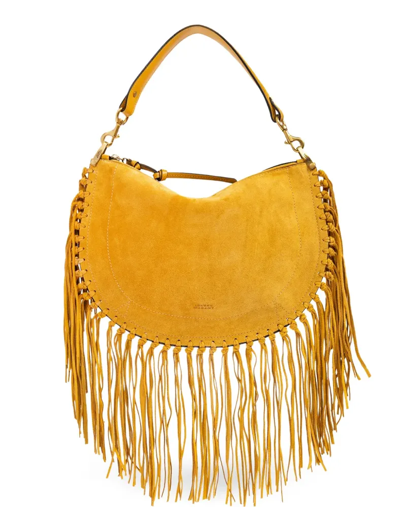Isabel Marant Oskan Soft Schultertasche - Gelb Gelb