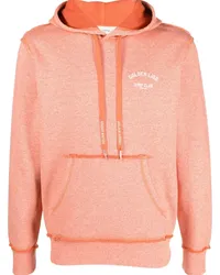 Golden Goose Hoodie mit Kordelzug Orange