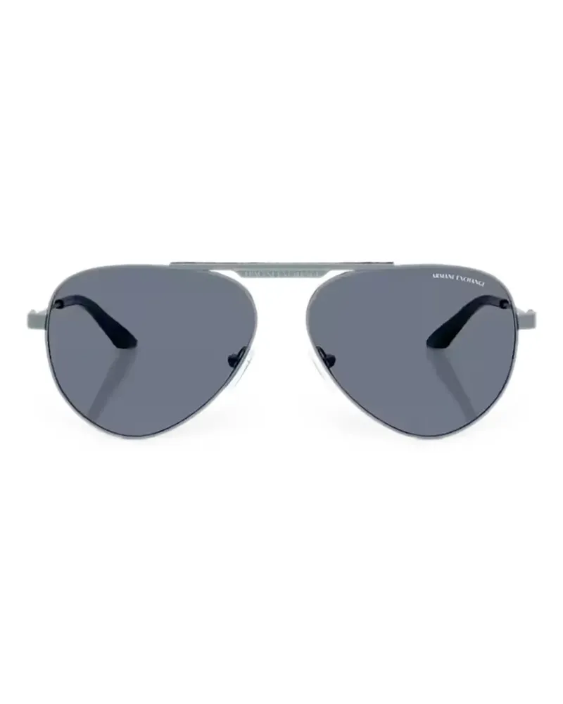 Armani Exchange Getönte Pilotenbrille - Blau Blau