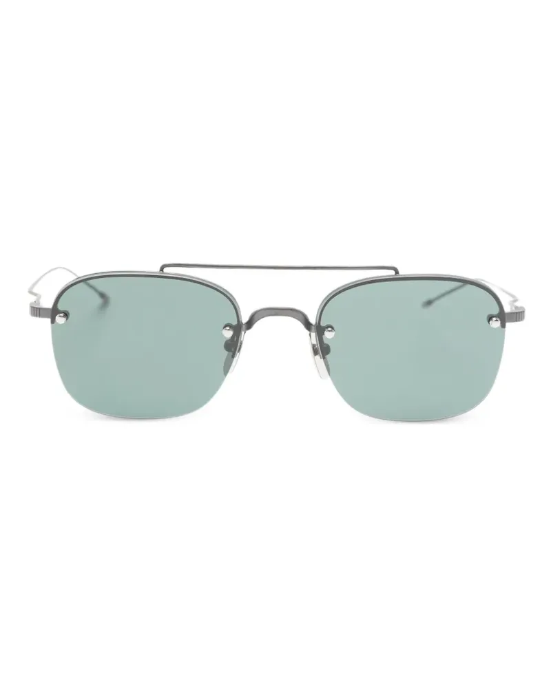 Thom Browne pilot-frame sunglasses - Grau Grau