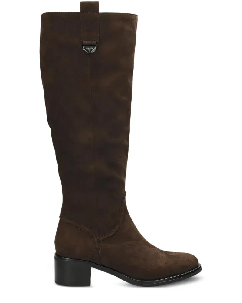 Mexx zip block heel boots - Braun Braun