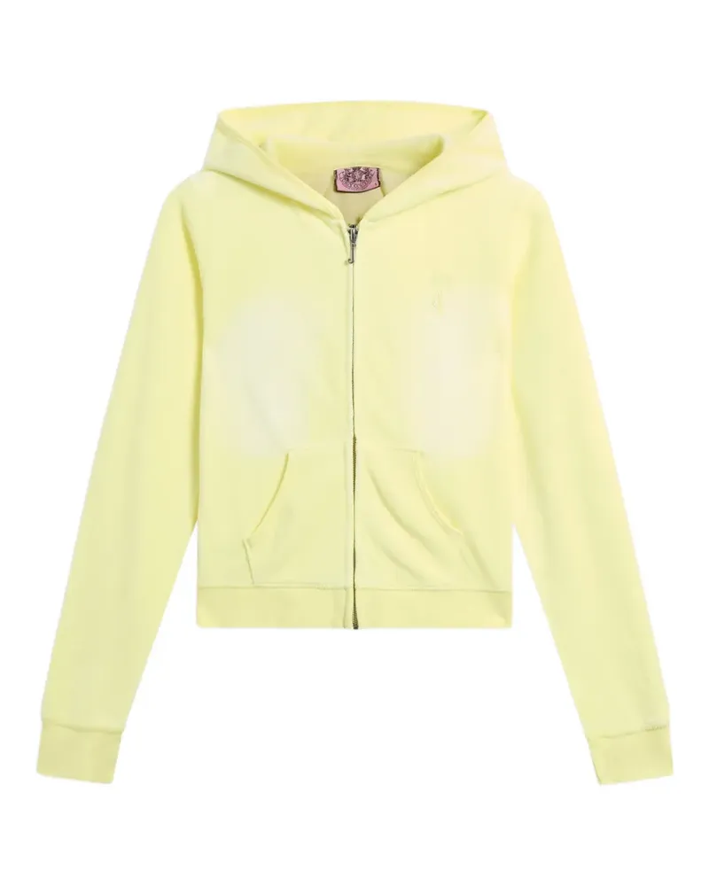 Juicy Couture Ausgeblichene Kapuzenjacke - Gelb Gelb