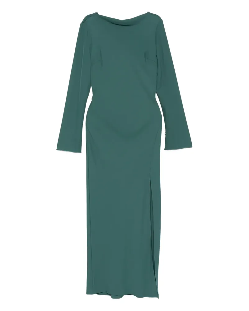 Patrizia Pepe Midikleid mit langen Ärmeln - Grün Grün