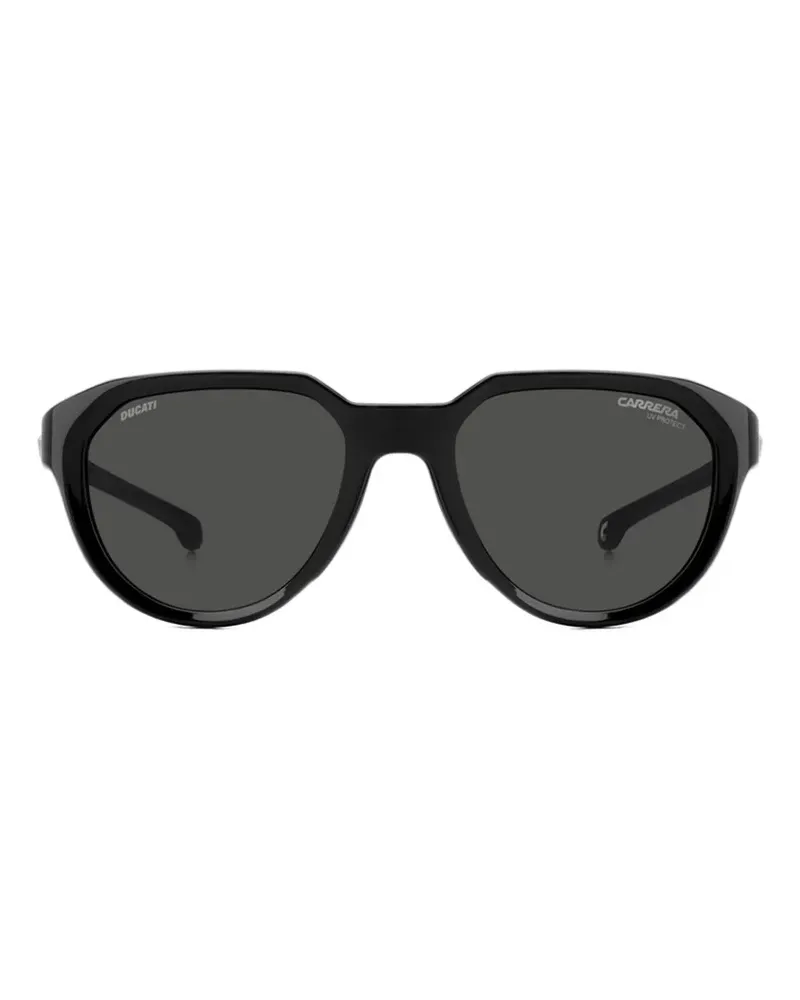 Carrera geometric-frame sunglasses - Schwarz Schwarz