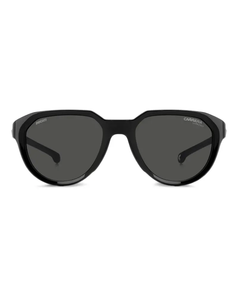 Carrera geometric-frame sunglasses - Schwarz Schwarz