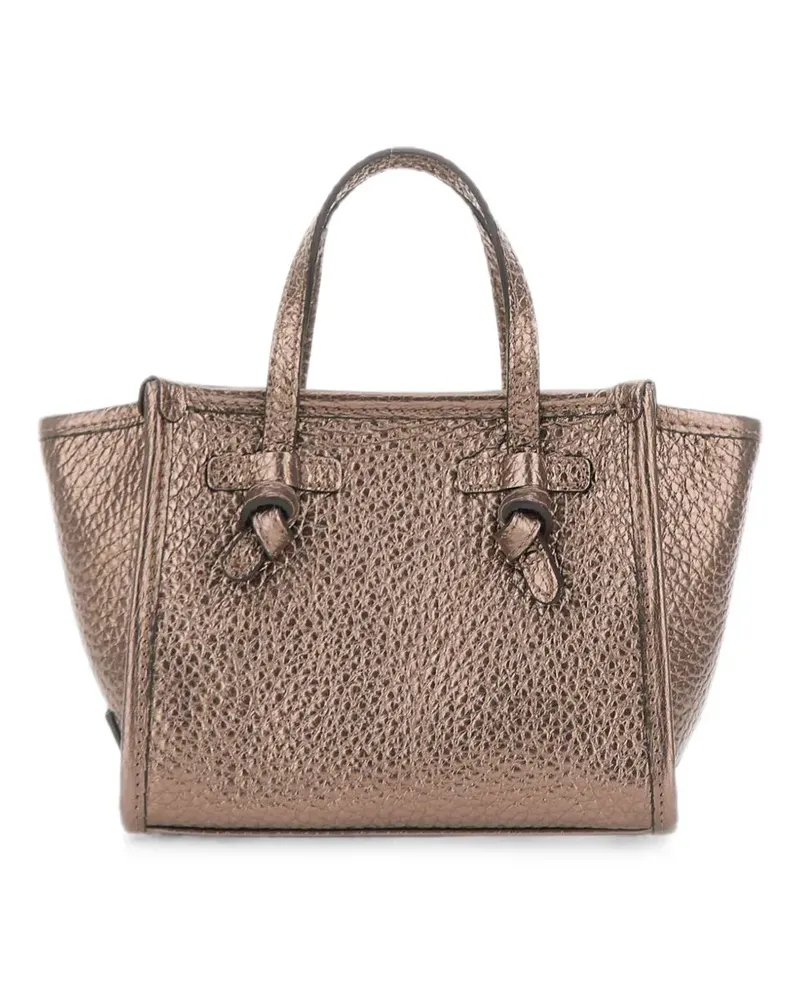 Gianni Chiarini small Miss Marcella leather tote bag - Braun Braun