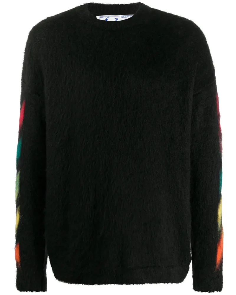 OFF-WHITE Pullover mit Pfeile-Print - Schwarz Schwarz