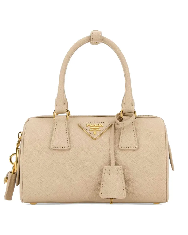 Prada Handtasche aus Leder - Nude Nude