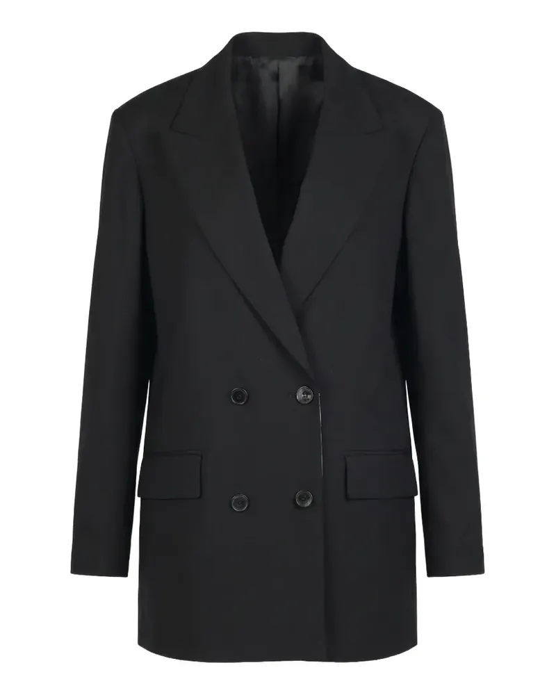 Valentino Garavani double-breasted pocket blazer - Schwarz Schwarz