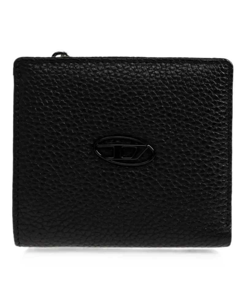 Diesel Hissu-Evo Portemonnaie mit Logo - Schwarz Schwarz