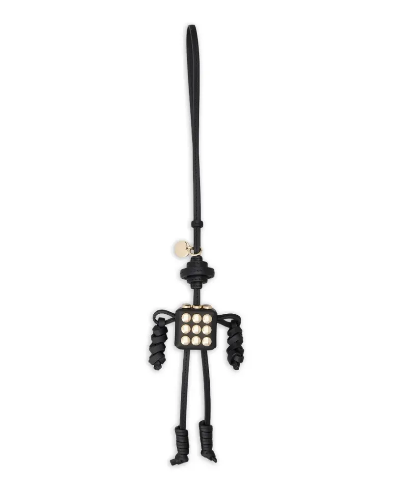 TOD'S robot charm chain - Schwarz Schwarz