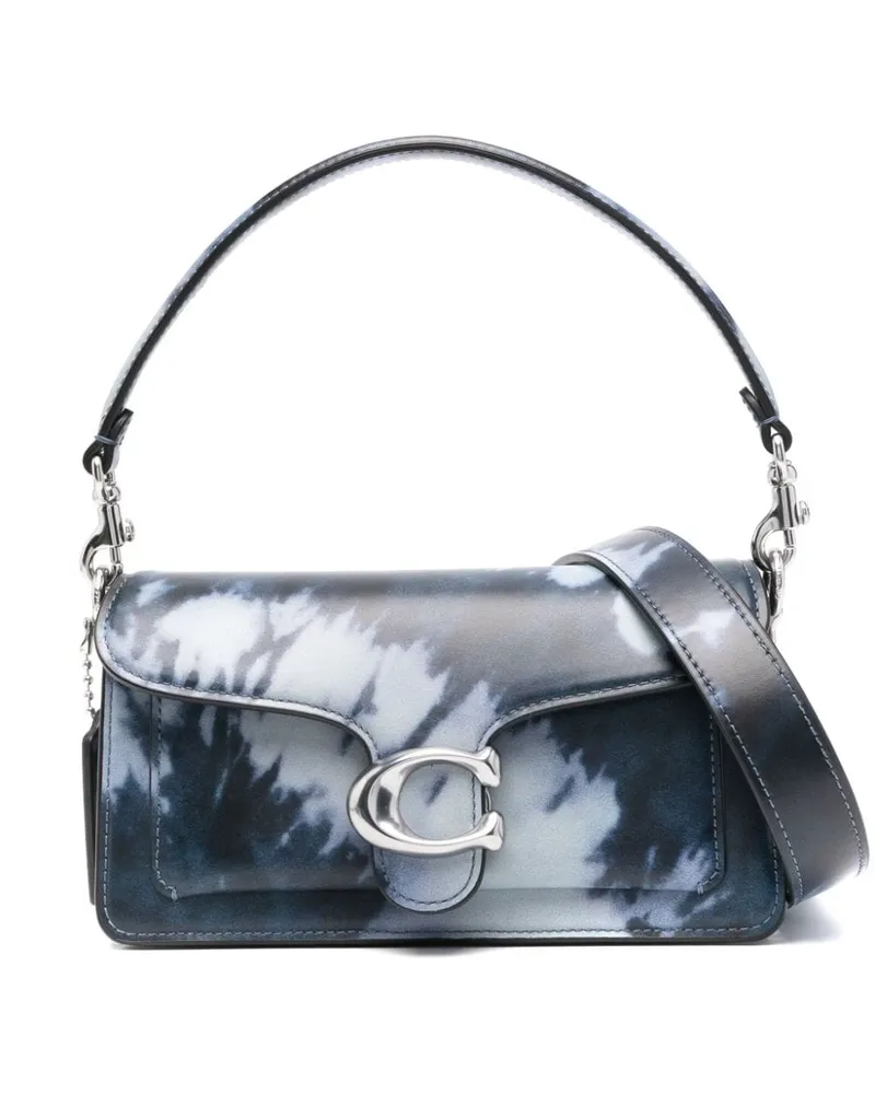 Coach Tabby Handtasche aus Batikleder Blau