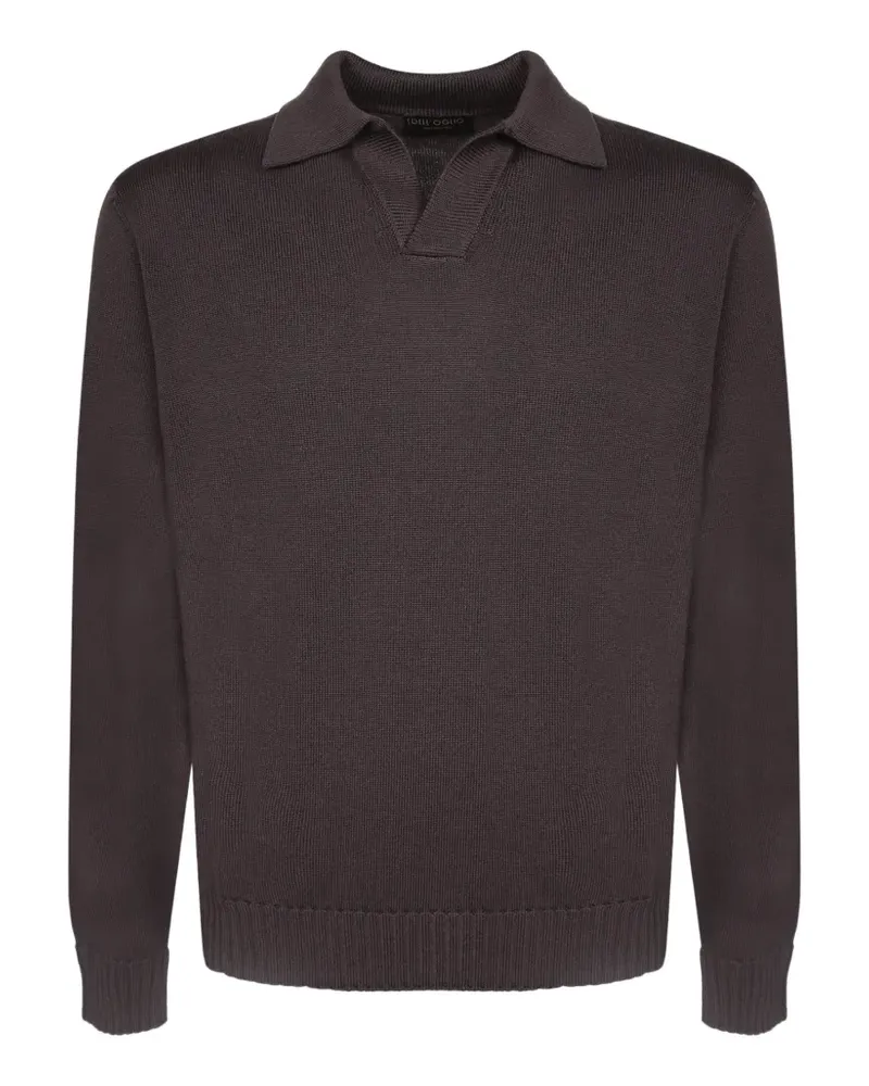 Dell'oglio Gestrickter Pullover - Braun Braun
