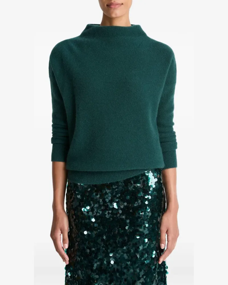 Vince Pullover mit Stehkragen - Grün Grün