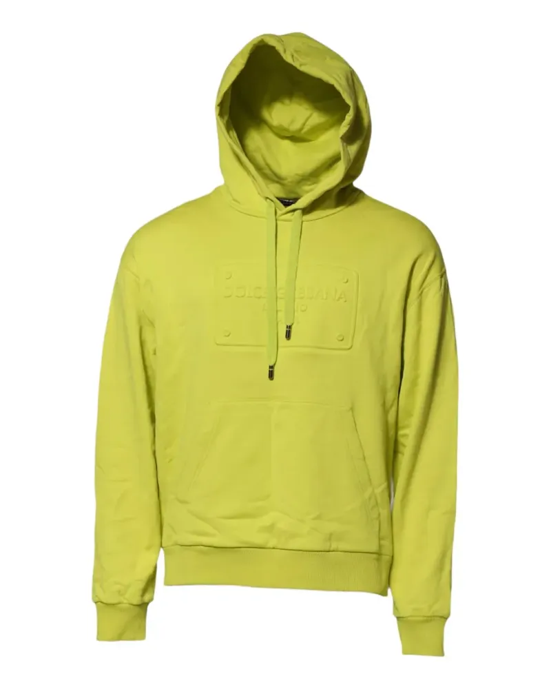 Dolce & Gabbana Hoodie mit Logo-Prägung - Grün Grün
