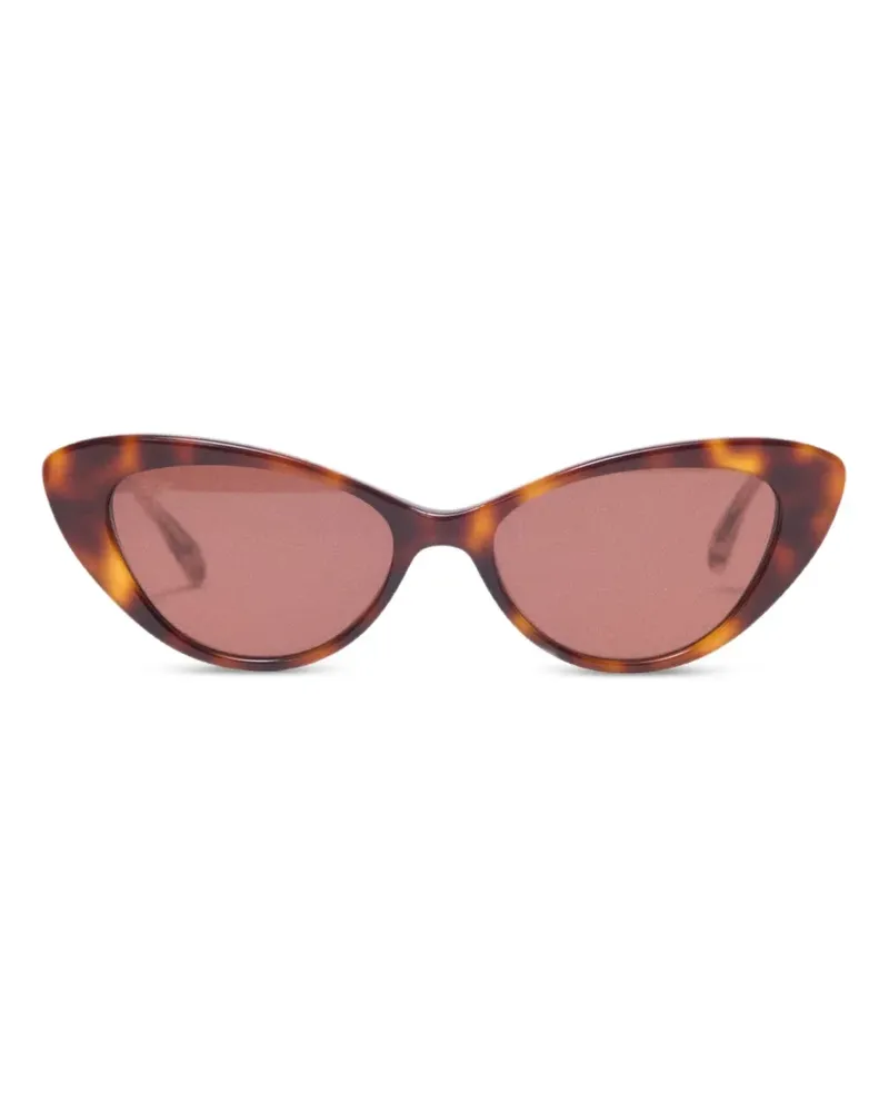 Maje cat-eye frame sunglasses - Braun Braun