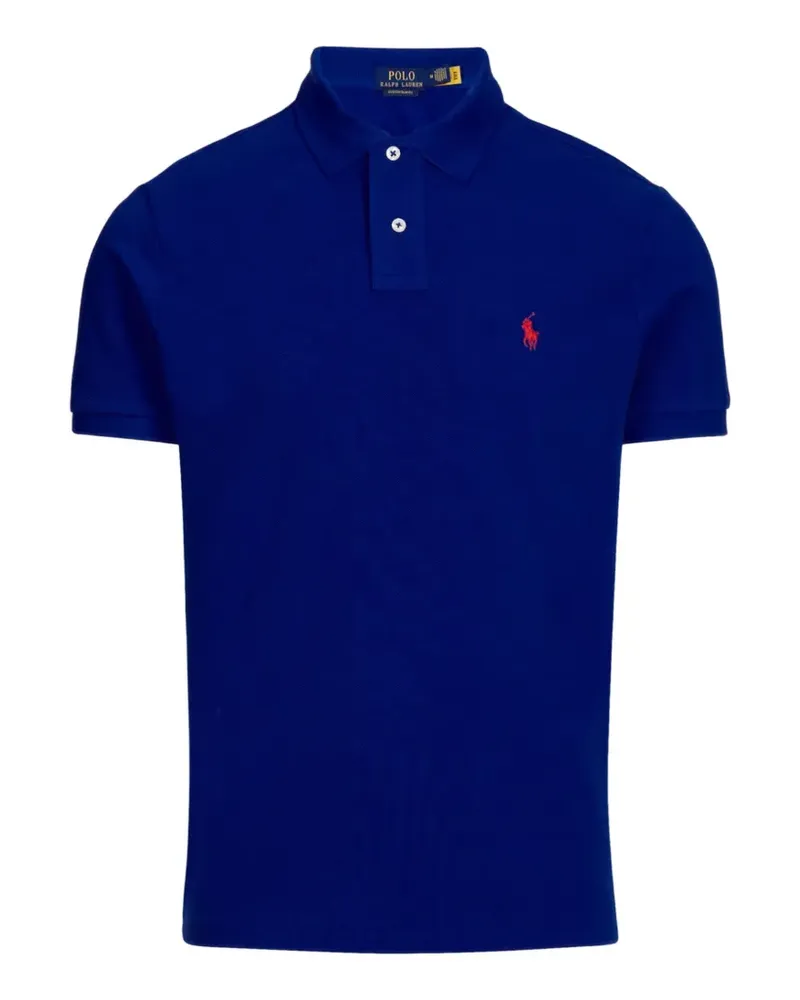 Ralph Lauren Poloshirt mit Logo - Blau Blau
