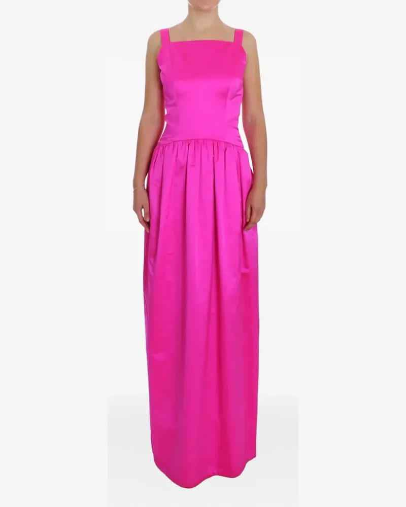 Dolce & Gabbana Midikleid mit gerüschtem Design - Rosa Rosa