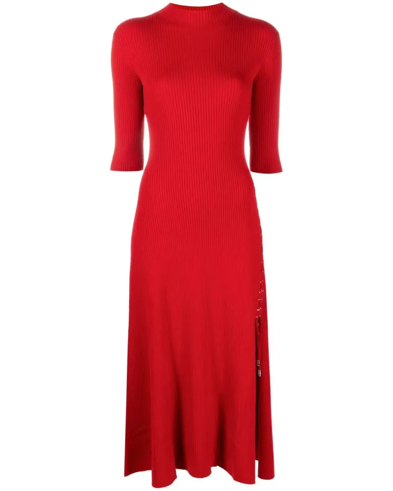 Maje Kleid mit Schnürung - Rot Rot
