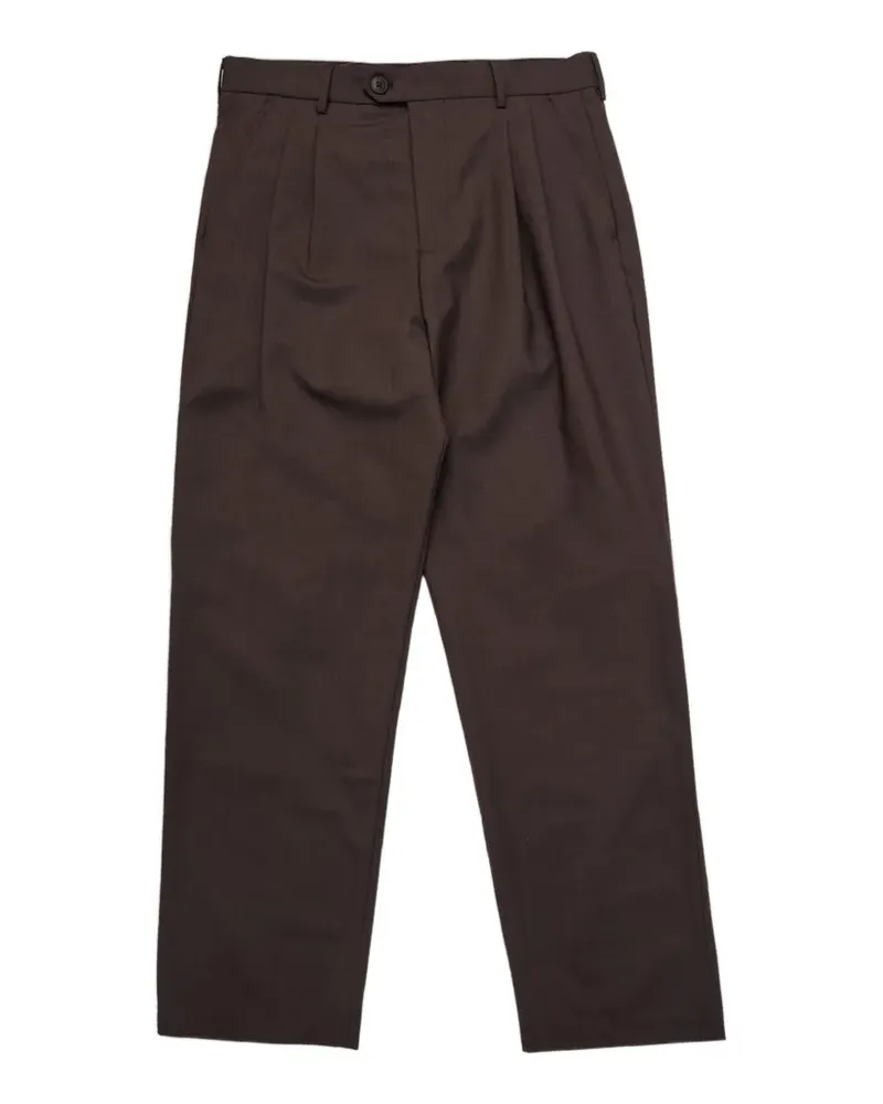 Selected pleated trousers - Braun Braun