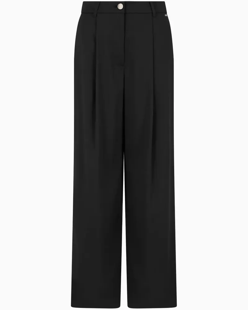 Armani Exchange Hose mit geradem Bein - Schwarz Schwarz
