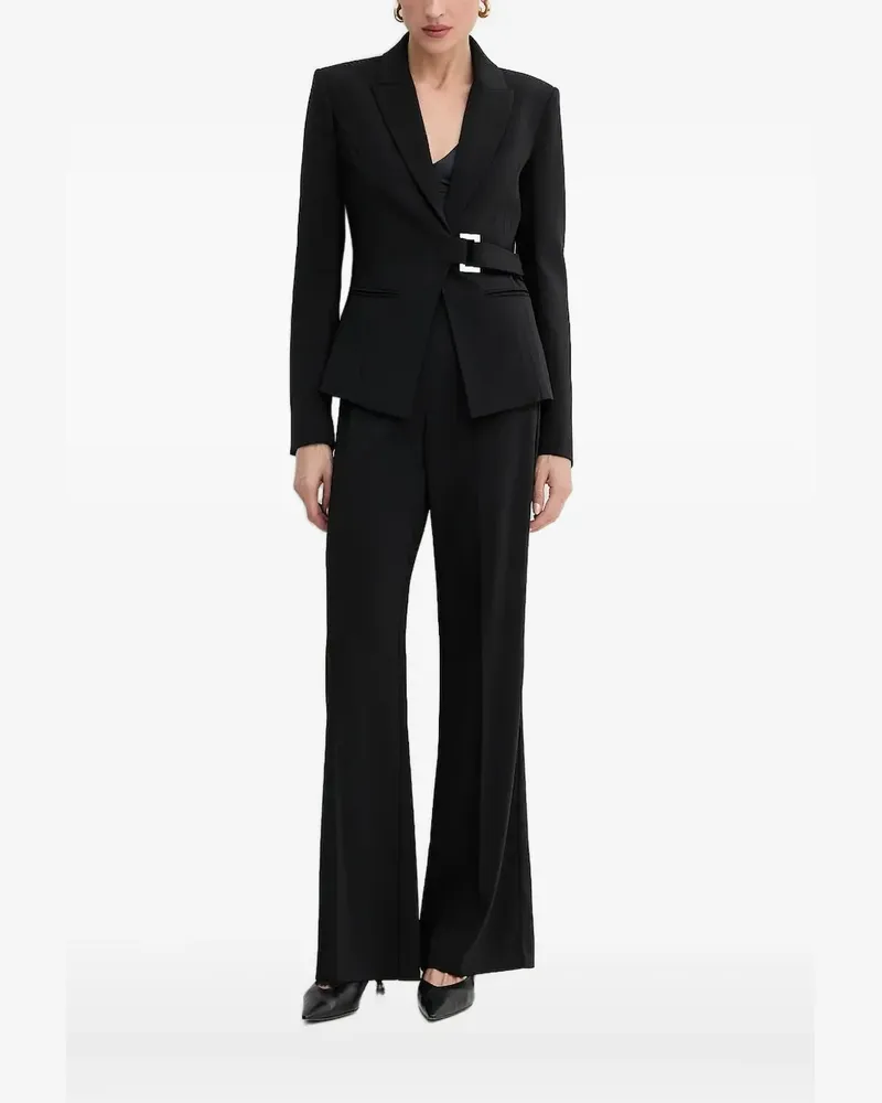 Patrizia Pepe Blazer mit Gürtel - Schwarz Schwarz
