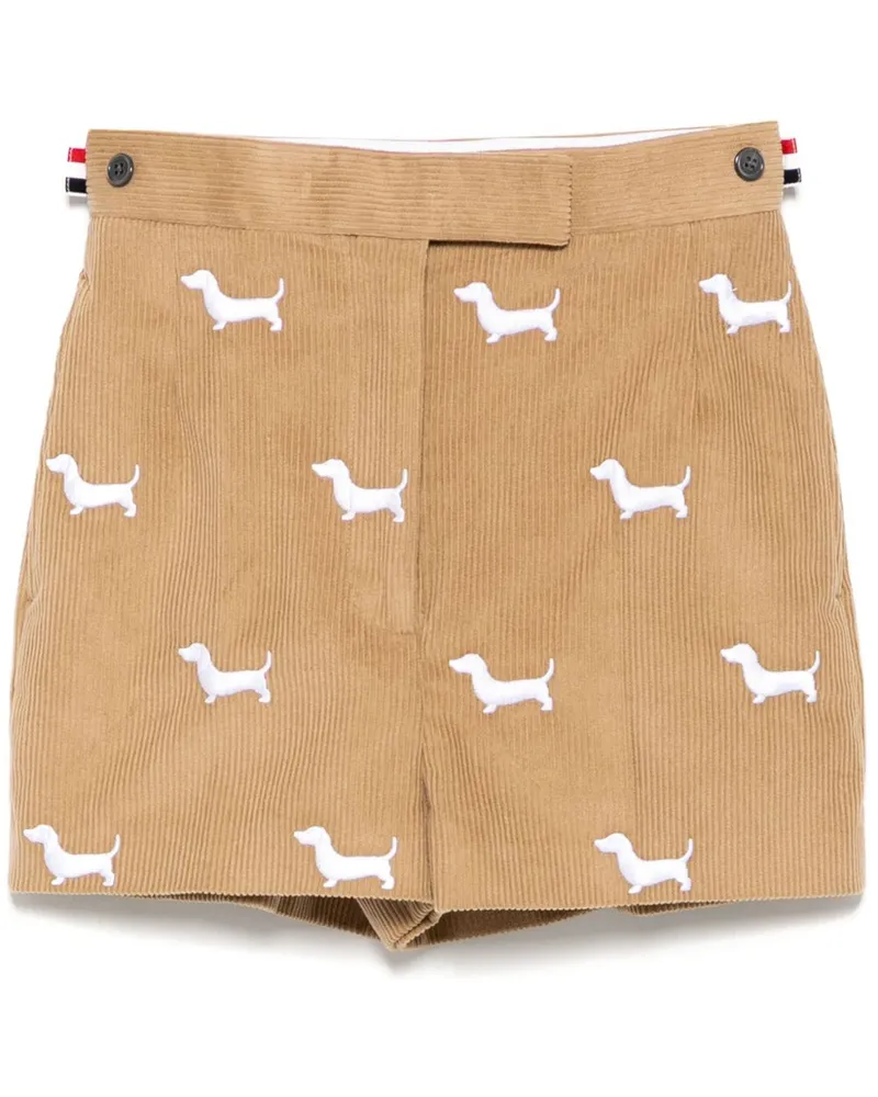 Thom Browne Shorts mit Anhänger - Braun Braun