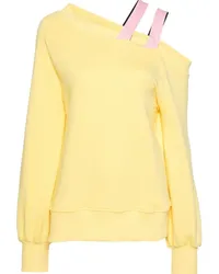 Ioana Ciolacu Sonia Sweatshirt mit Cold-Shoulder Gelb