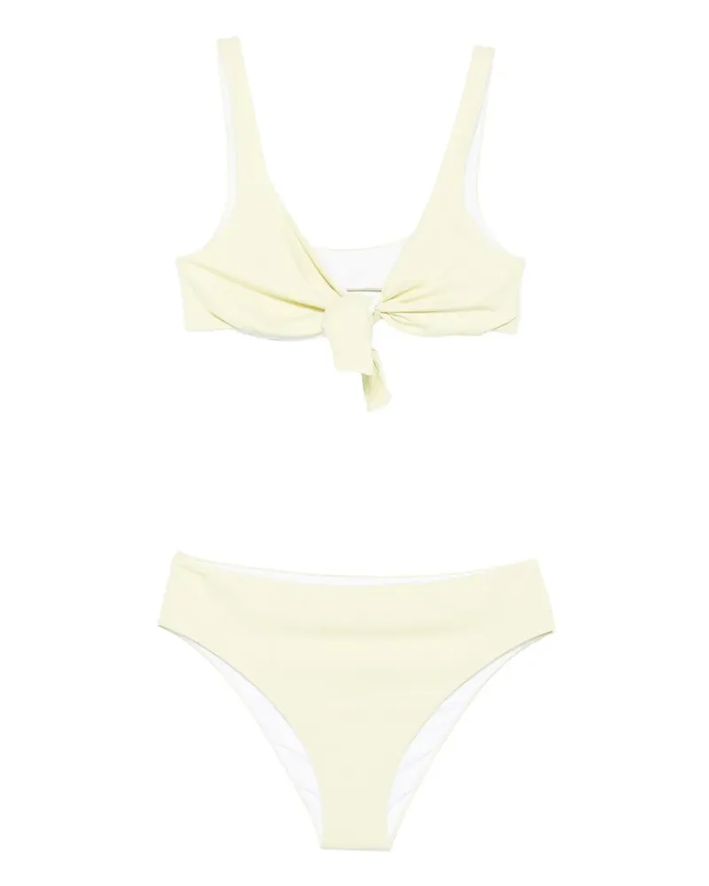 FISICO-Cristina Ferrari Geknoteter Bikini - Gelb Gelb