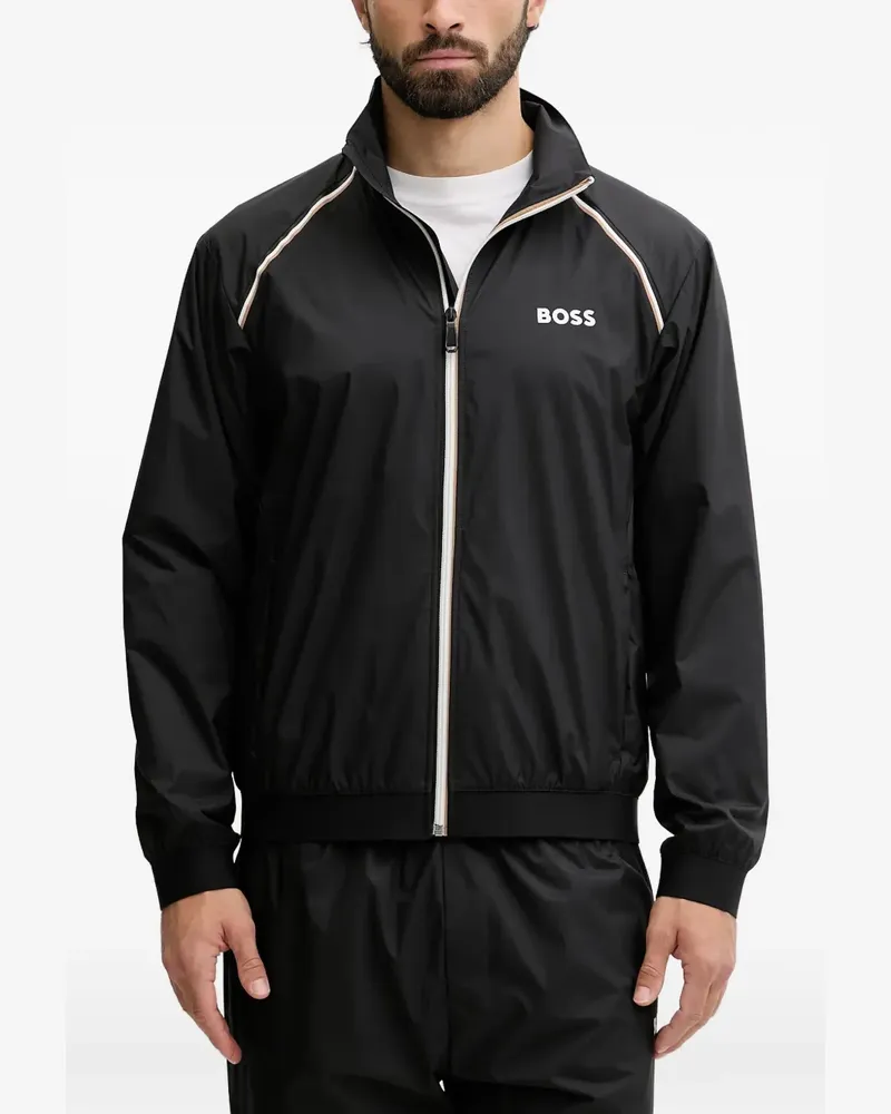 HUGO BOSS two-piece tracksuit - Schwarz Schwarz