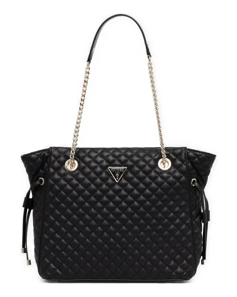 Guess Gesteppte Riane Eco Shopper - Schwarz Schwarz